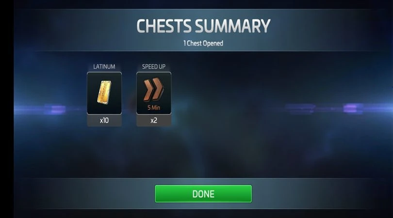 Earn rewards in Star Trek Fleet Command