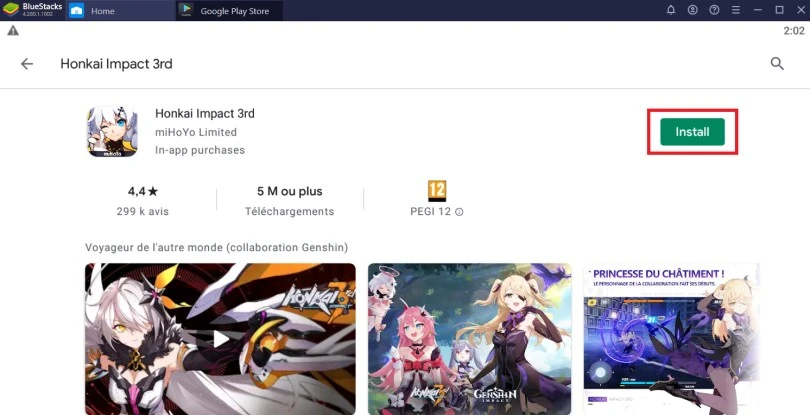 Honkai Impact auf PC installieren