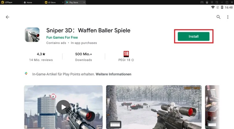 Sniper 3D Assassin kostenlos auf PC installieren
