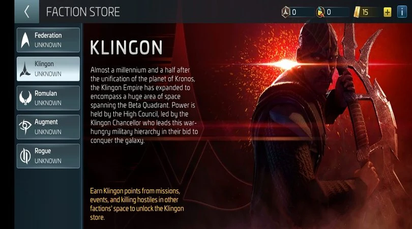 The Klingon Faction