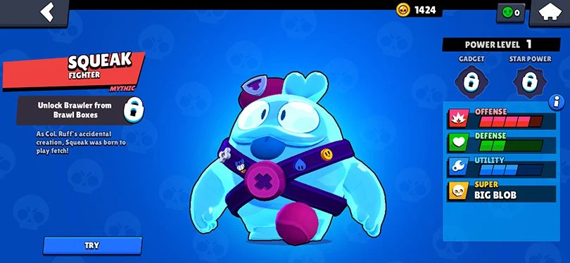 Guide Brawl Stars  Quietschen - Statistik