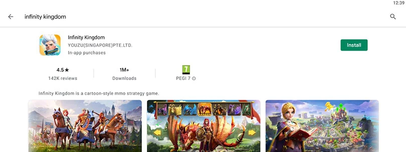 Install Infinity Kingdom on PC