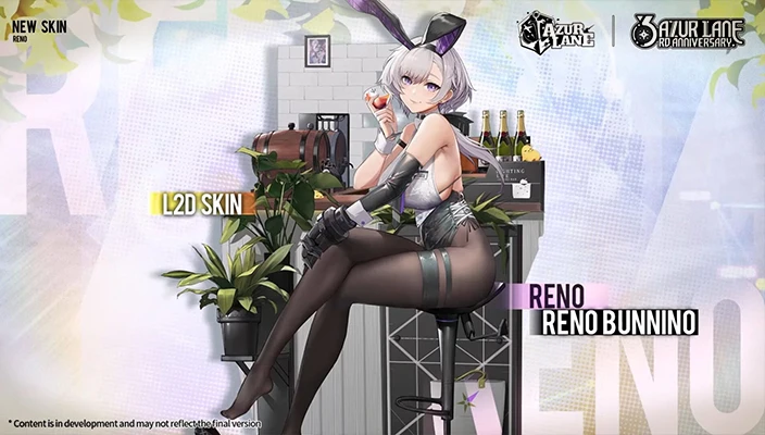 Reno Bunny Outfit Azur Lane