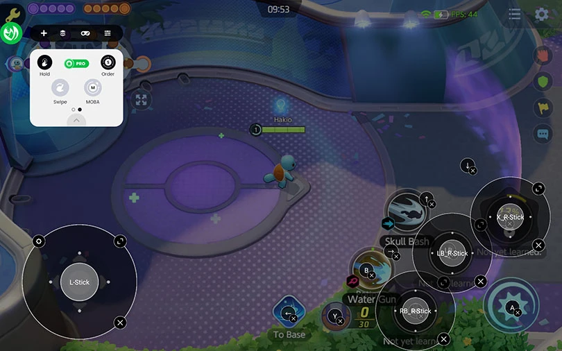 erweiterte Controller-Schnittstelle Pokémon Unite