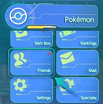liste d'ami Pokémon Unite