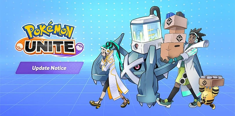 update notice Super Item Enhancers Pokémon Unite