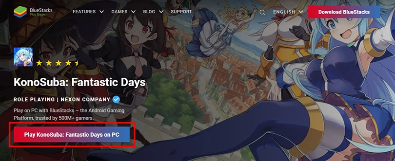 download KonoSuba: Fantastic Days on PC