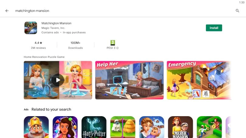 Install Matchington Mansion on PC