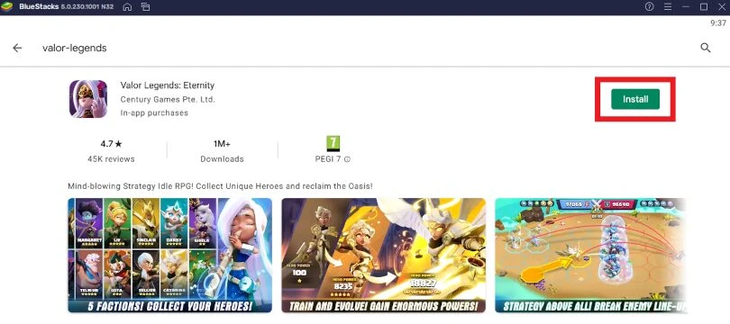 Installing Valor Legends on PC