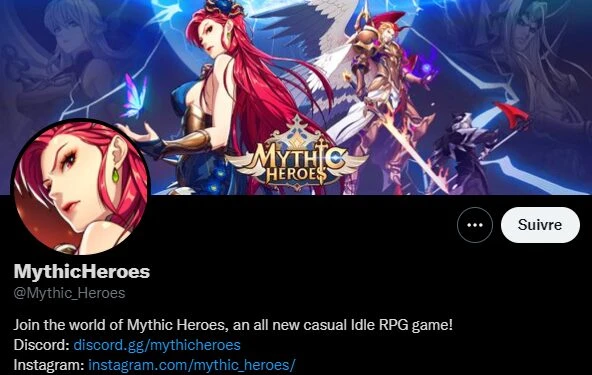 Mythic Heroes-Codes in sozialen Netzwerken