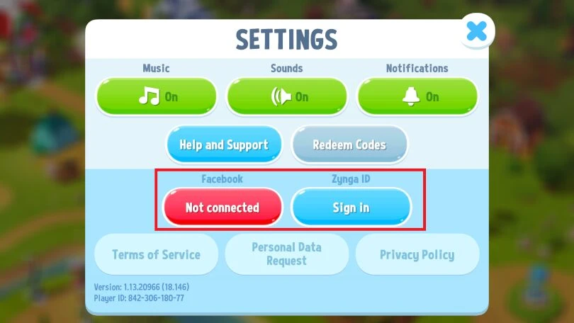 Farmville 3 account