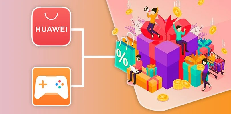 Installieren Sie die App Gallery und das Huawei Game Center für Cashback