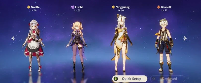 Team to play Noëlle in Genshin Impact