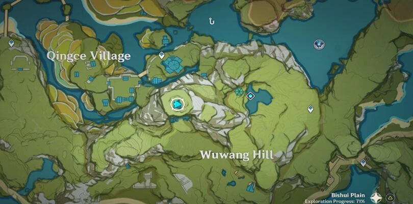 Location of the third fragment of the quest The Chi of Yore