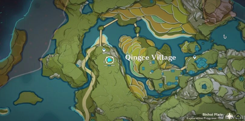Location of the third fragment 