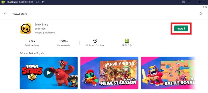 Install Brawl Stars on PC