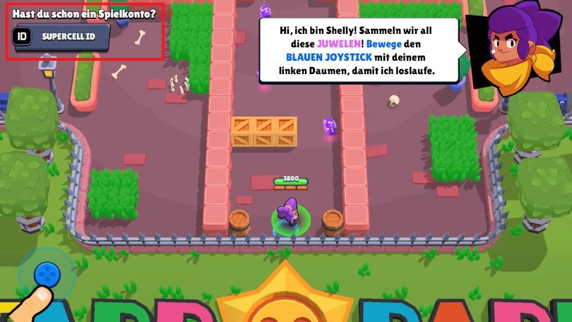 Konto Brawl Stars Tutorial