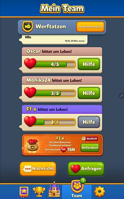 System Team von Royal Match