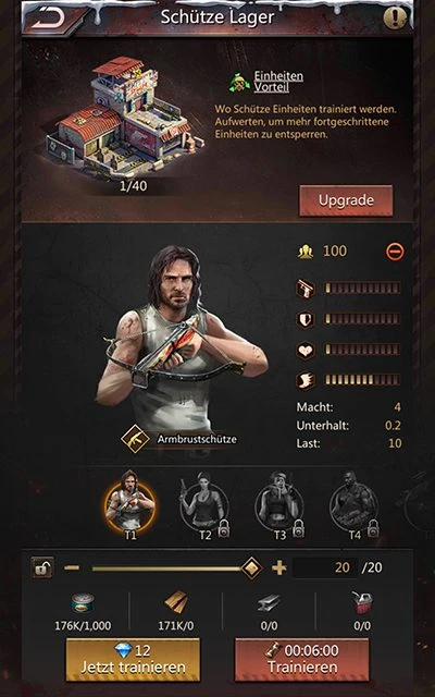 Puzzles and Survival-Grafiken wie The Walking Dead