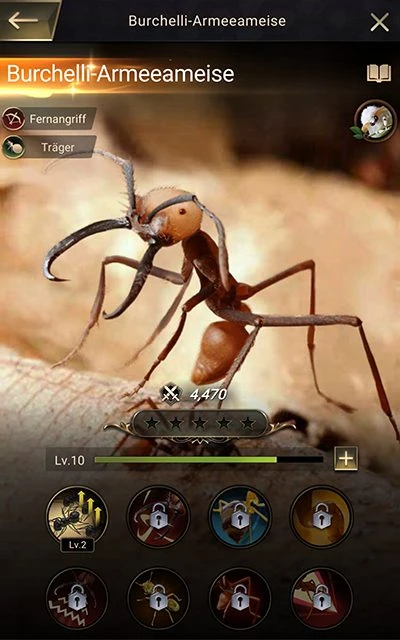 Spezielle Ameise Ants mobile