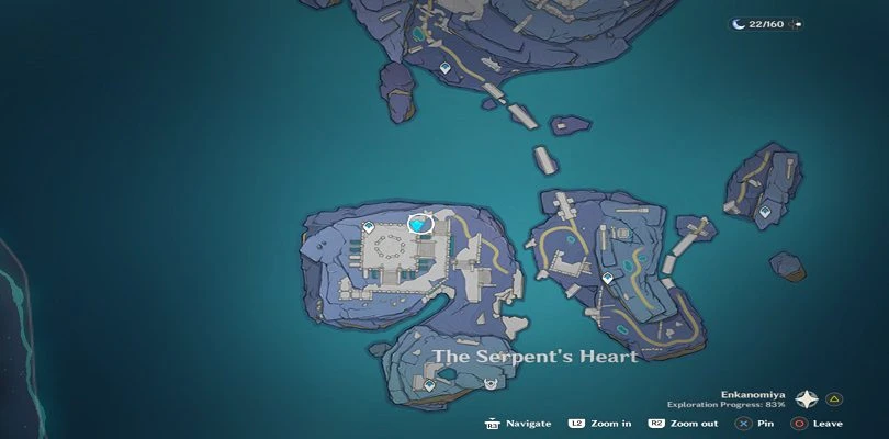 Erebos' Secret quest location in Genshin Impact