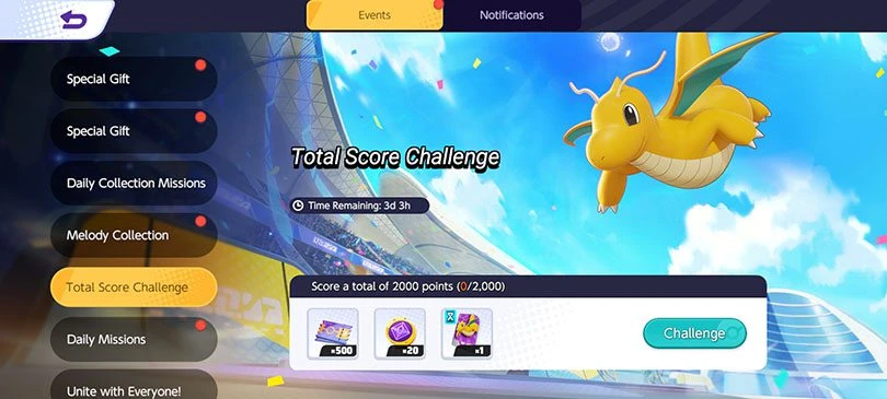 Mission to unlock Dragonite in Pokémon Unite