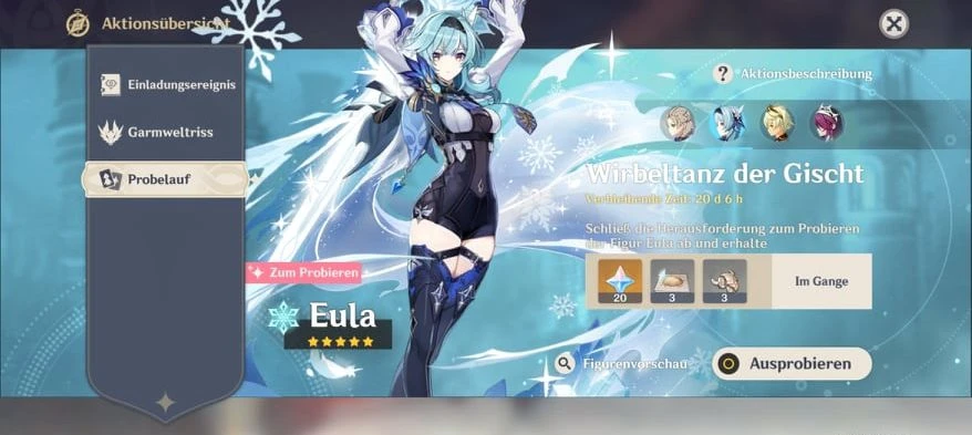 Eula testen 