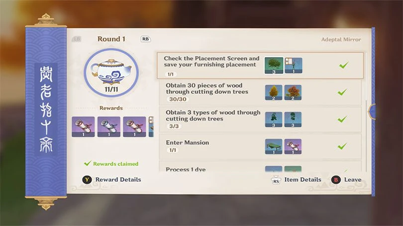 Success of the Mystic Scroll in Genshin Impact