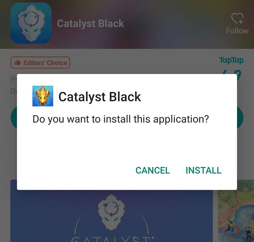 Install Catalyst Black