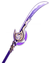 Meilleure arme pour Raiden dans Genshin Impact : Lumière du faucheur (5★)