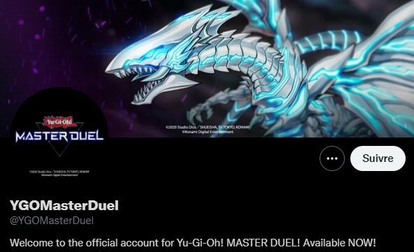 Twitter Yu-Gi-Oh! Master Duel to find free gifts