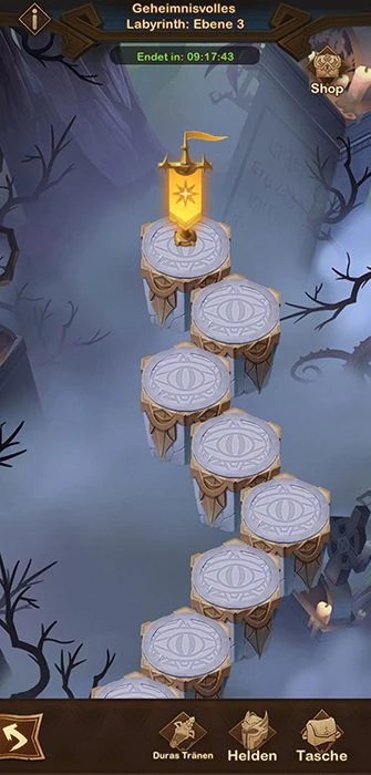 Guide von Geheimnisvolles Labyrinth AFk Arena  , um Stockwerk 3 leicht zu beenden