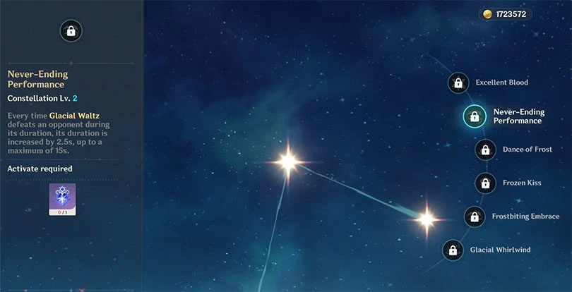 Constellation of Kaeya in Genshin Impact