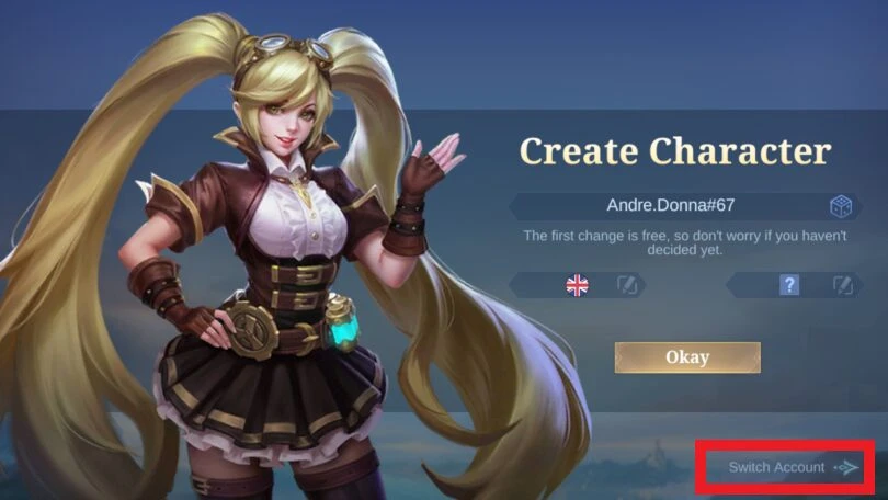 Recovering your Mobile Legends PC account