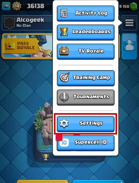 Hinzufügen von Freunden Clash Royale nach einem 2 vs. 2 Match
