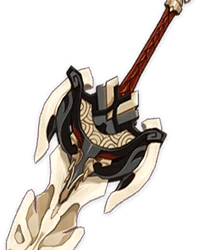 Meilleur arme pour Beidou dans Genshin Impact : Ossature du dragon (4★)