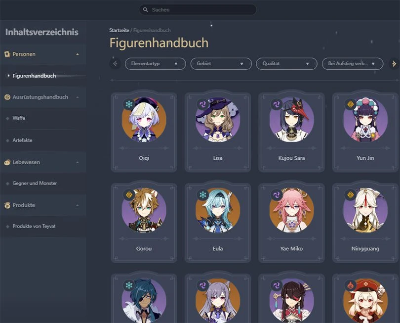 HoYoWiki-Charakterarchiv