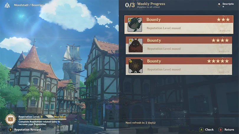 Premiums in Genshin Impact