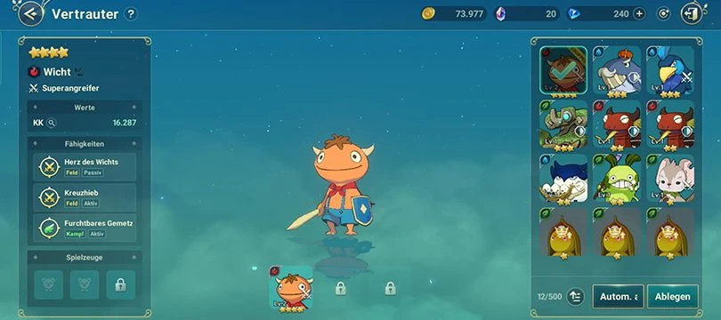 Die Vertrauten von Ni no Kuni: Cross Worlds