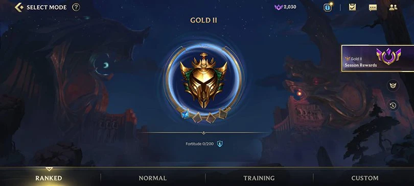 Wild Rift ranks and ranking marks