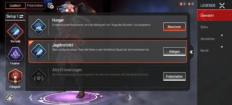 Apex Legends Mobile Anfänger Guide : Fähigkeiten