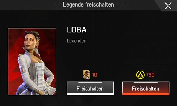 Loba in Apex Legends Mobile freischalten