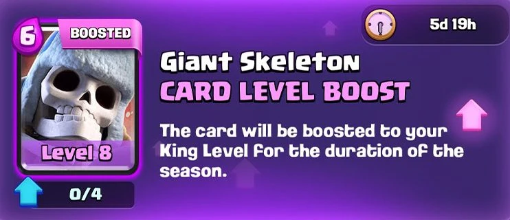 The Giant Skeleton in Clash Royale season 36