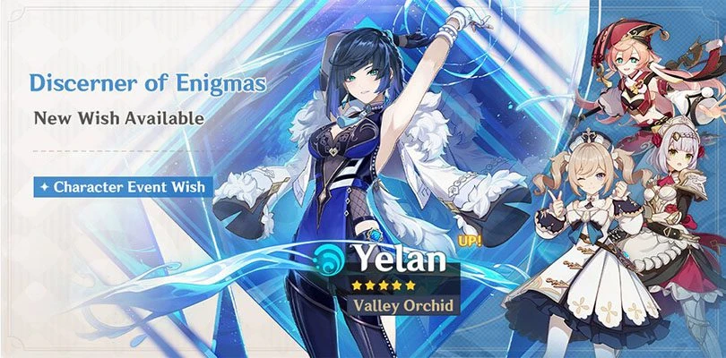 Yelan's banner