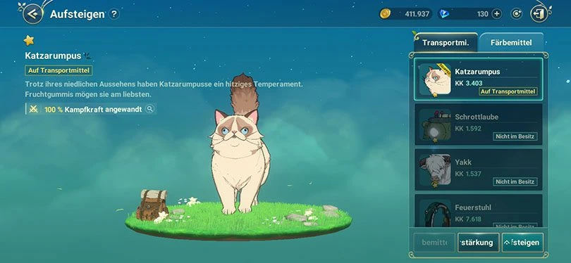 Schalte ein Reittier in Ni No Kuni: Cross Worlds das Charivari frei