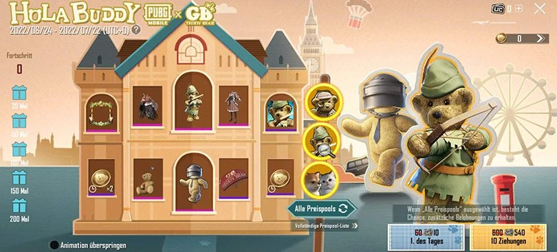 PUBG Mobile Gefärte erhalten