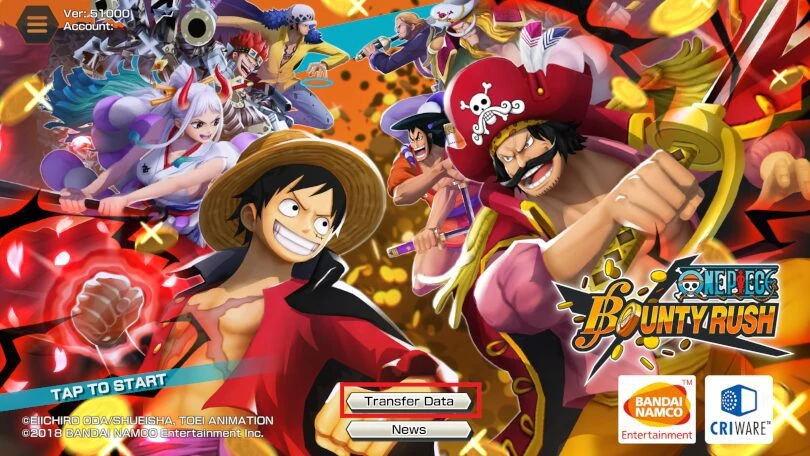Finden Sie sein Backup auf ONE PIECE Bounty Rush