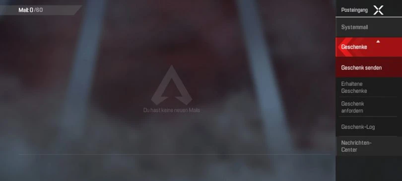 Apex Legends Mobile Codes über die Mailbox