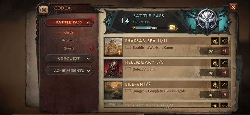 Diablo Immortal Guide: Battle Pass