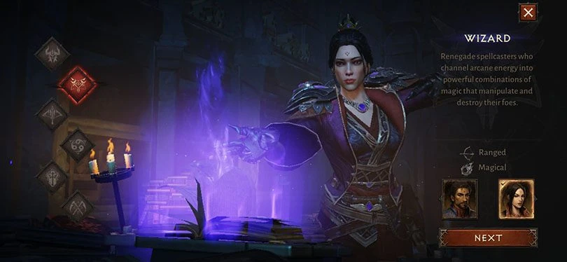 Diablo Immortal classes